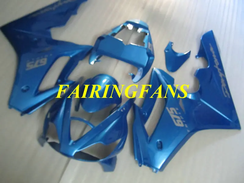 Инъекции Обтекатели на кузов для Triumph Daytona 675 06 07 09 DAYTONA 675 2006 2007 2008 ABS голубой обтекатель комплект боди+ подарки DW09
