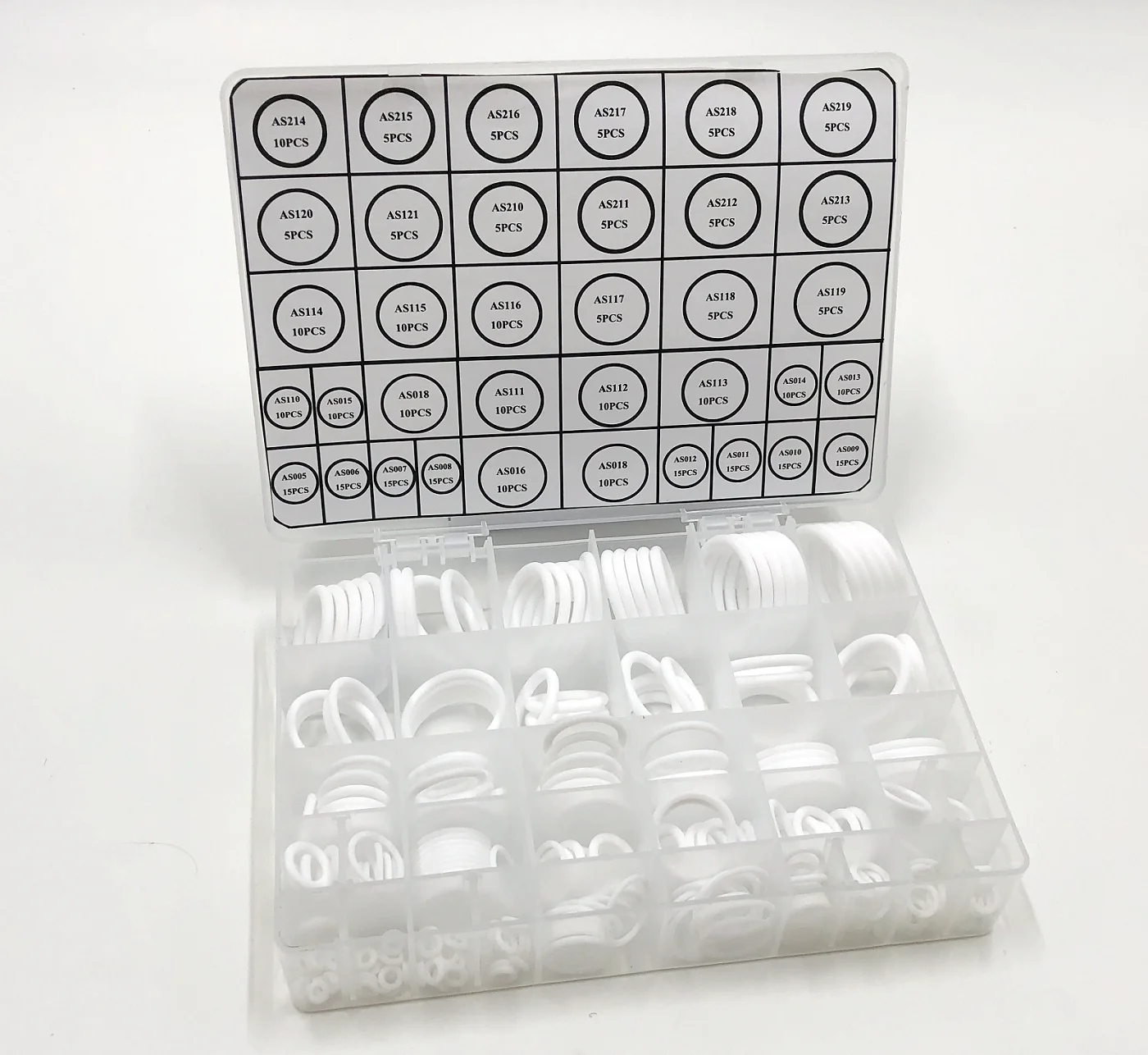 Ptfe Oring Kit Teflon O Ring 32 Size=325pcs Oil Seals & Other Seals