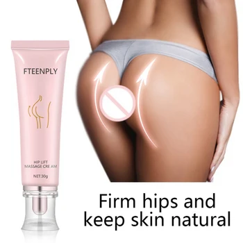 Crème d'enchantement des fesses Sexy agrandissement des fesses de la hanche rehausseur de hanche cul soulever extrait de plante crème de Massage efficace beauté SQ65