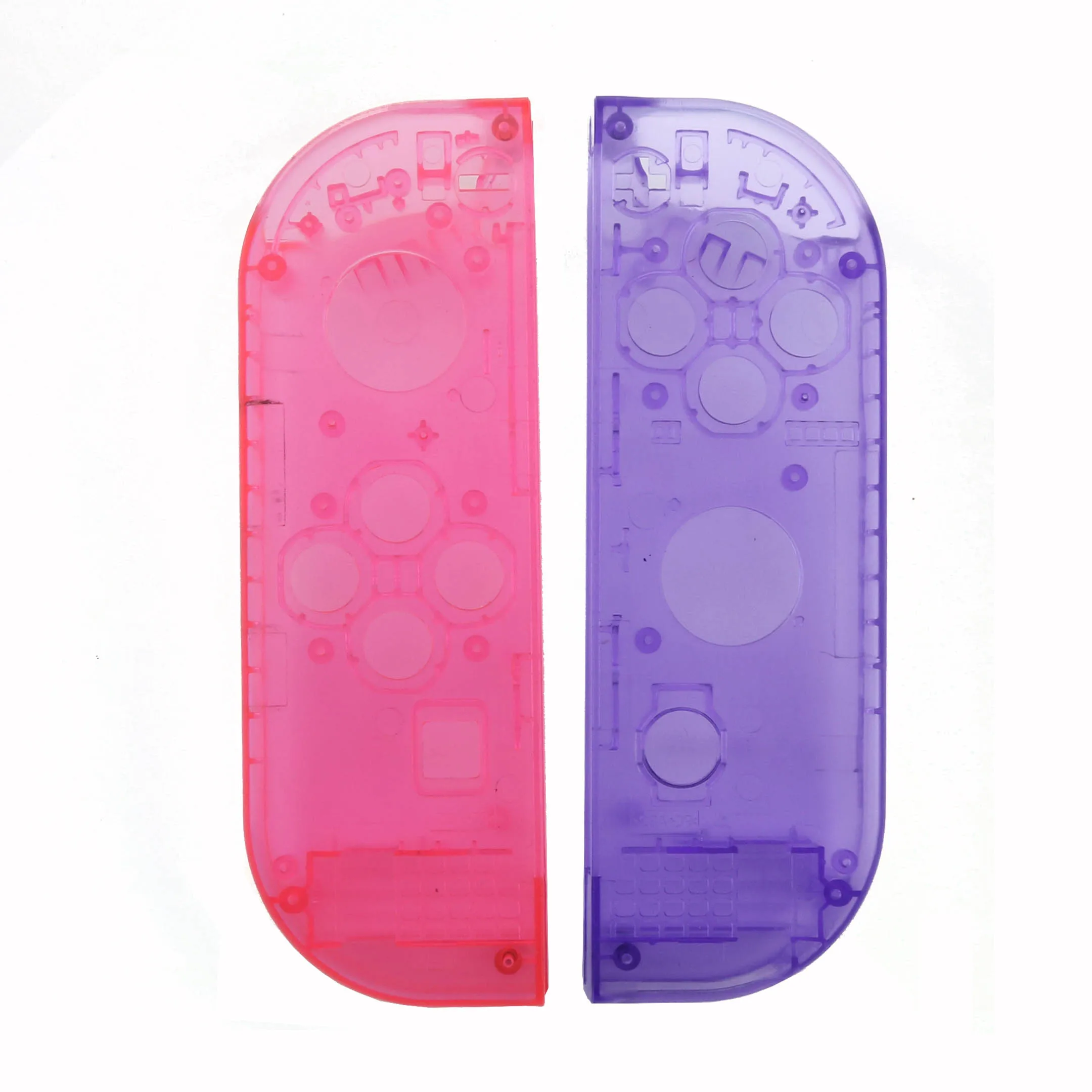 YuXi, розовый, фиолетовый, синий, желтый, зеленый, сменный корпус, чехол для NX JoyCons, чехол для контроллера - Цвет: OR