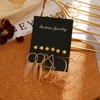 KINFOLK boucle d’oreille boucle d oreille pendante parure bijoux femme vintage boucle doreille 2022 earrings for women bijoux femme lot boucle d oreille femme ► Photo 2/6