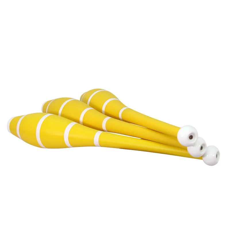 Professional Juggling Clubs Pins Sticks Outdoor Beginner to Pro Outdoor 3PCS/Set 5