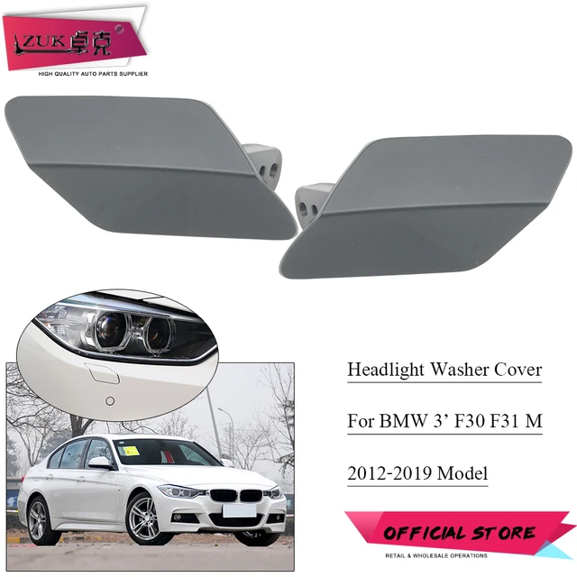 BMW F30 REPLACEMENT HEADLIGHT WASHER COVER FOR M3 STYLE FRONT