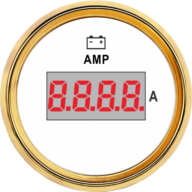 Для автомобильной морской лодки 52 мм 9-32vdc 0-150A цифровой амперметр настройки Lcd Амперметр W/Токовый Шунт пикап Amperemeter