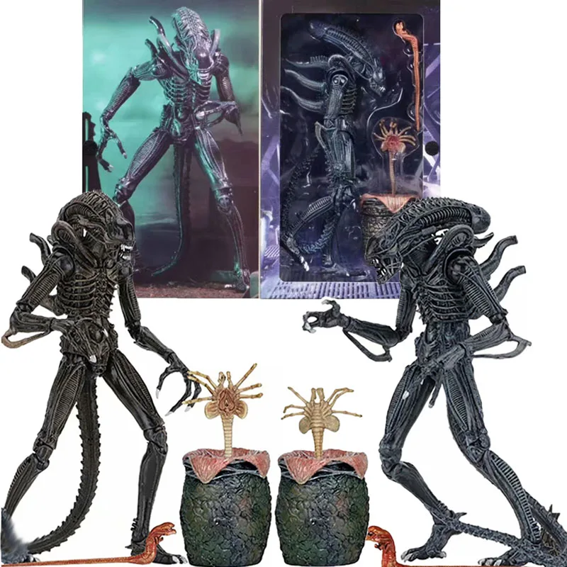 4 шт./компл. иностранцев 1986 синий серый Alien яйцо Facehuggers Chestburster экшн Коллекционная