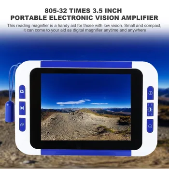 

New 3.5 Inch 32X Zoom Handheld Portable Video Digital Magnifier Electronic Reading Aid Pocket-Sized Camera Video Magnifier