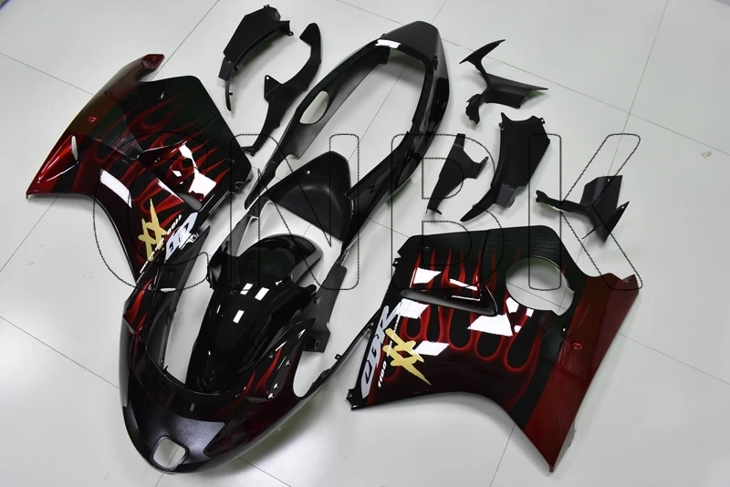BLACKBIRD 1998 Обтекатели CBR 1100 XX черная красная рамка боди для Honda Cbr1100XX 1996 2005 наборы