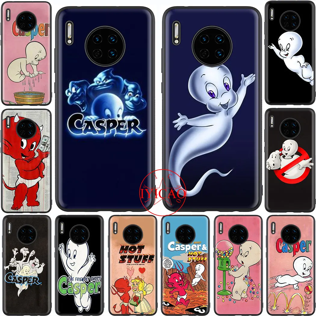 Чехол для телефона casper ghost art мягкий чехол huawei P8 P9 Lite Mini P10 P20 P30 Pro P Smart Z Cover |