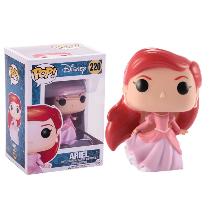 FUNKO POP горячая Распродажа кукла принцессы Маленькая Русалочка Ариэль #220