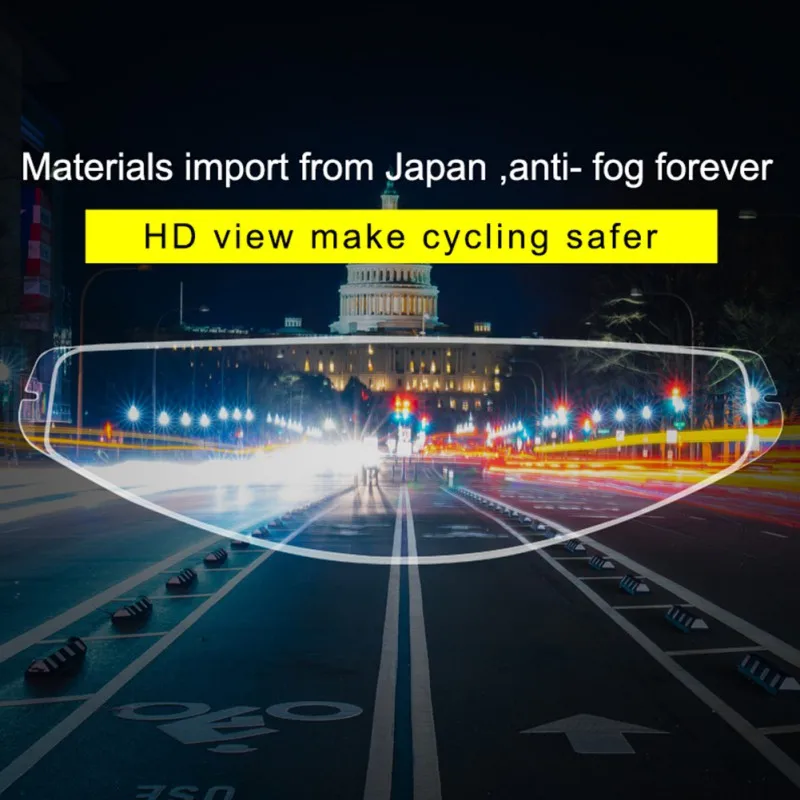 Motorcycle Clear Visor Lens Stickers Anti-Fog Film Visor Shield Goggles Sticker For K5&K3SV&K1 helmet waterproof lens film