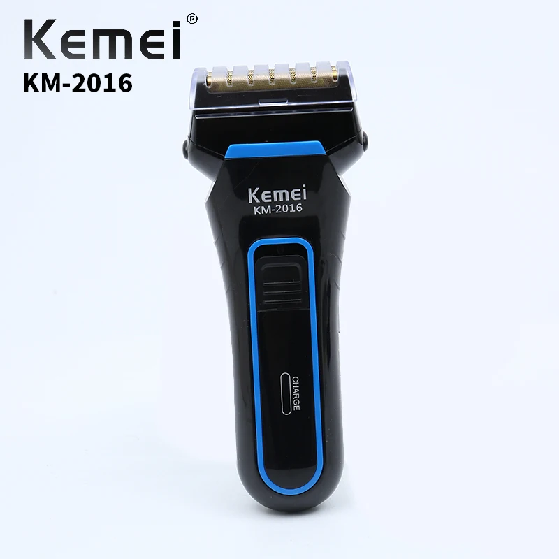 

Kemei Men's Electric Trimmer Rechargeable Razor Reciprocating Double Beautician Dry And Wet Use Men's Daily Necessities KM-2016