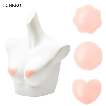 

10Pcs/5Pair Silicone Nipple Cover Bra Pasties Pad Adhesive Reusable Breast Stickers Petals Woman Lingerie