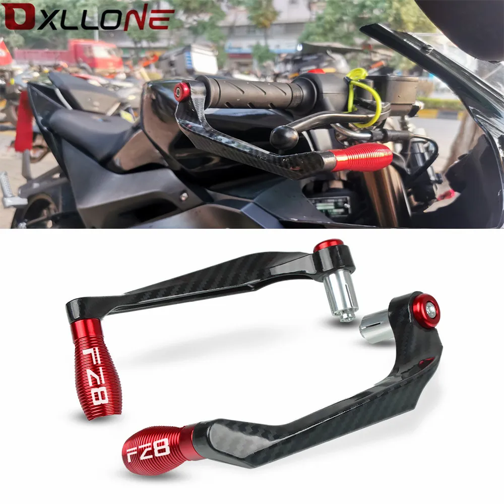 

Motorcycle 7/8"22mm Lever Guard Handlebar Grips Guard Brake Clutch Levers Protector Moto Accessories For YAMAHA FZ8 2010-2018