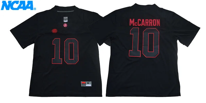 Новое поступление высокое качество McCARRON#10 футболка колледжа Джерси S-XXXL