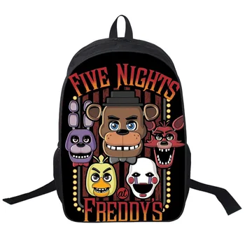 

Five Nights at Freddy's Backpack Boys Girls School Shoulder Bag Students' Rusksack Children's Storage School Bags Teenagers Bag