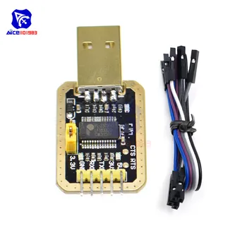 

diymore PL2303 Module USB to TTL Programmer USB Serial Upgrade Board Downloader with Female to Female Dupont Wire for Arduino