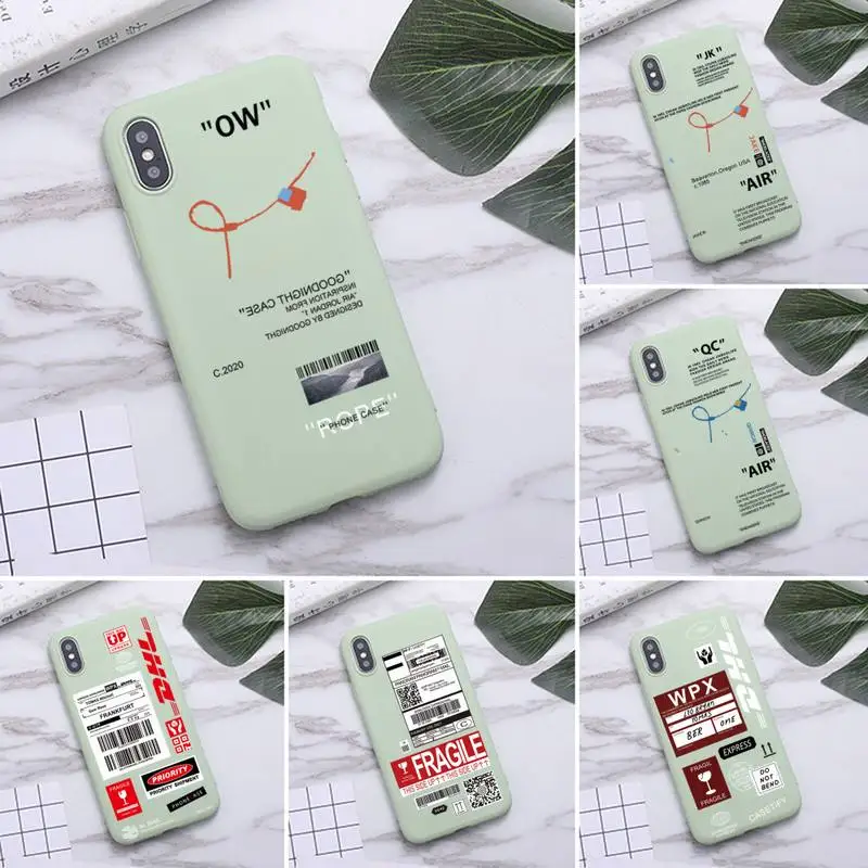 Горячая скидка спортивный бренд DHL экспресс чехол для телефона iPhone 11 Pro Max X XR XS 8 7 6s
