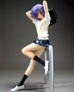 EVA Ayanami Rei Resin Model Kits Unpainted 240mm Figure Anime Girl Garage Kit GK 