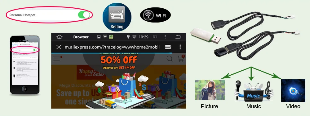 Cheap SINOSMART 8 Core CPU DSP Car Navigation GPS Player for Nissan X-trail/Qashqai/Duali 2013-2018 Support 360 view system 4G network 11