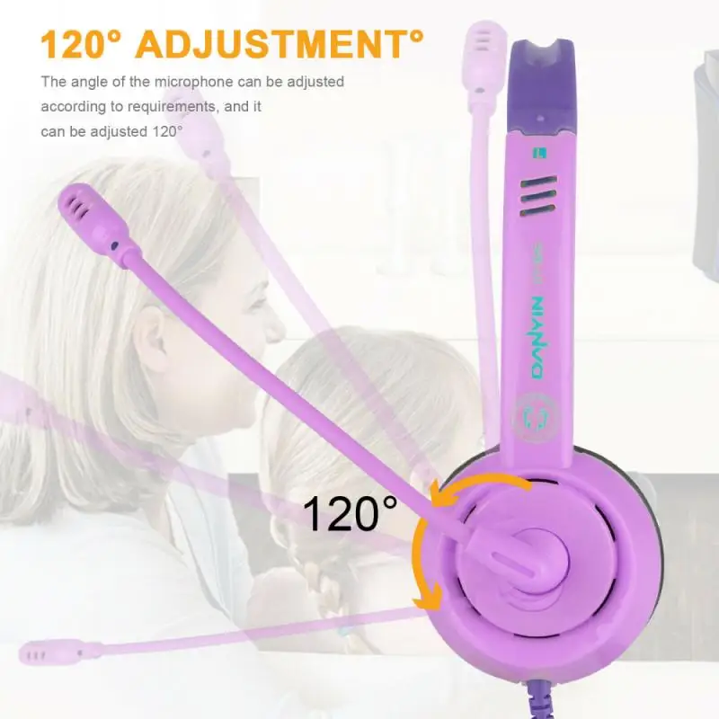 2020 NEW Girls Boys Childrens Kid Over The Head Headphones Headset IPad Computer Birthday Gift Wireled Headphones
