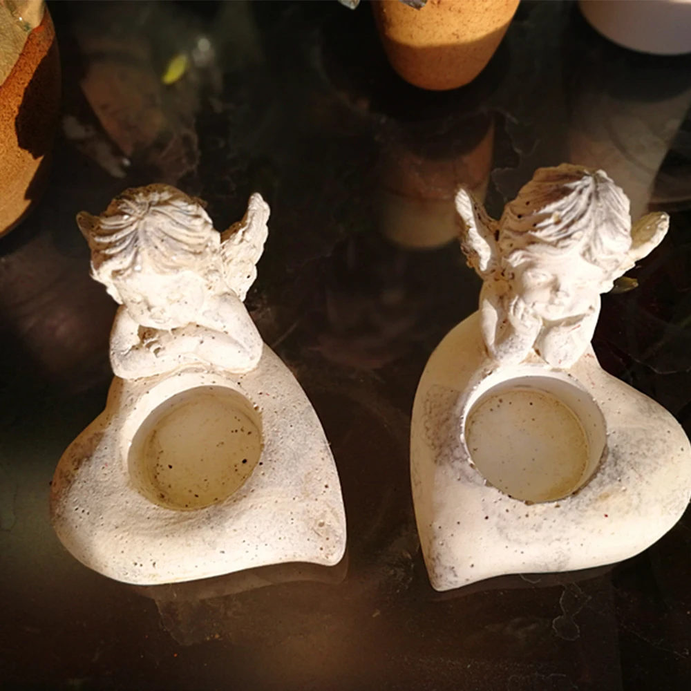 Рождественский подсвечник s угол формы Подсвечник романтические Подсвечники Tealight держатель орнамент Сад Свадебные украшения
