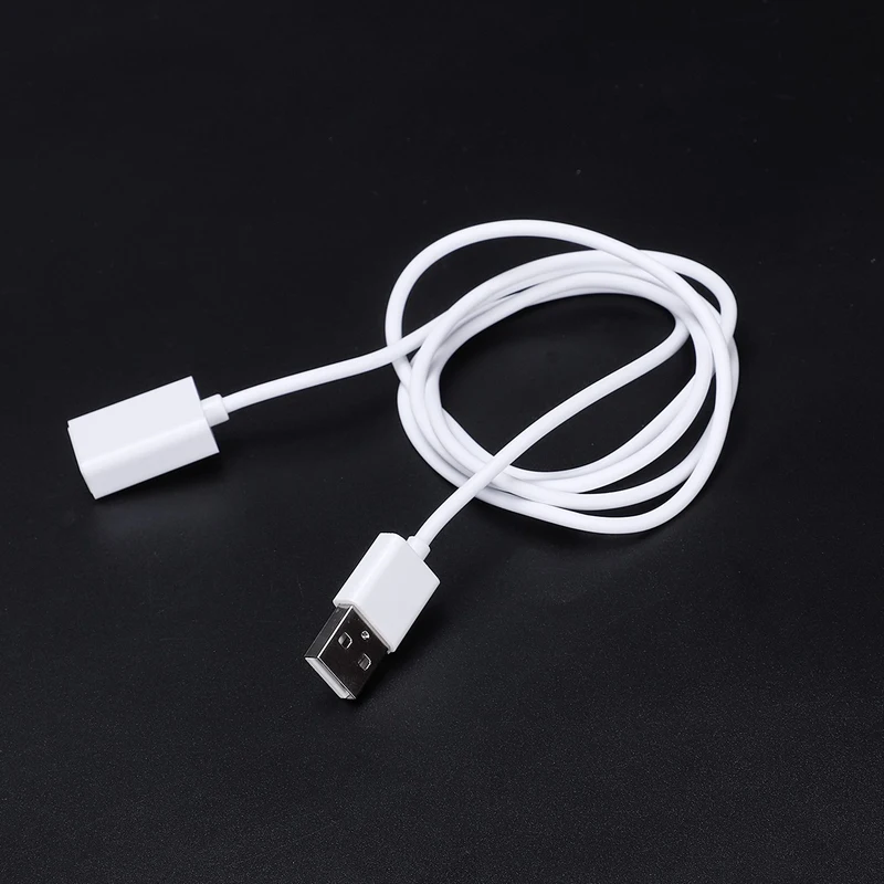 1 м-3 фута 1 м USB 2,0 папа-мама удлинитель шнура для ПК ноутбук белый
