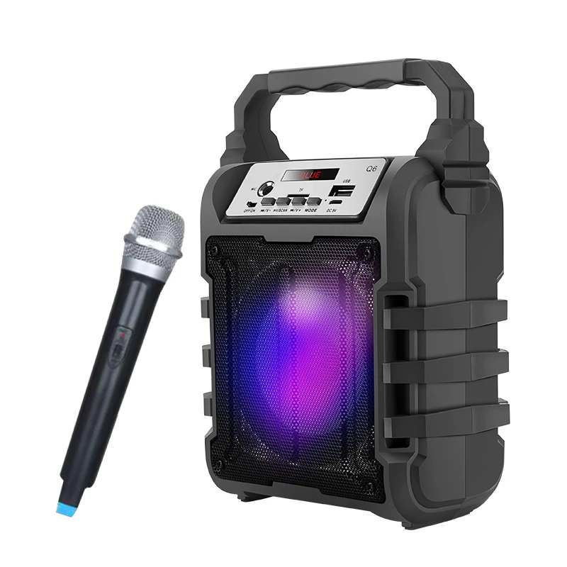 Tragbare Bluetooth Lautsprecher Tragbare Drahtlose Lautsprecher Sound System 5W Stereo Mit Mikrofon FM Party Im Freien Lautsprecher 1200mAh Tragbare Bluetooth Lautsprecher Tragbare Drahtlose Lautsprecher Sound System 5W Stereo Mit Mikrofon FM Party Im Freien Lautsprecher 1200mAh
