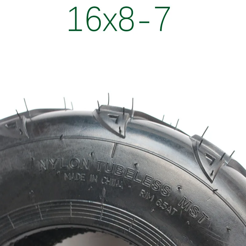 Высокопроизводительный 16X8-7 Atv 7 10-дюймовые шины для 125cc ATV квадроцикл Багги велосипед Go Kart Дюна 16*8-7