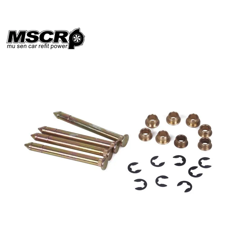 

Комплект для ремонта дверных петель и втулки, оцинкованная сталь, для Ford F150 F250 F350, Bronco и других грузовиков и внедорожников Ford