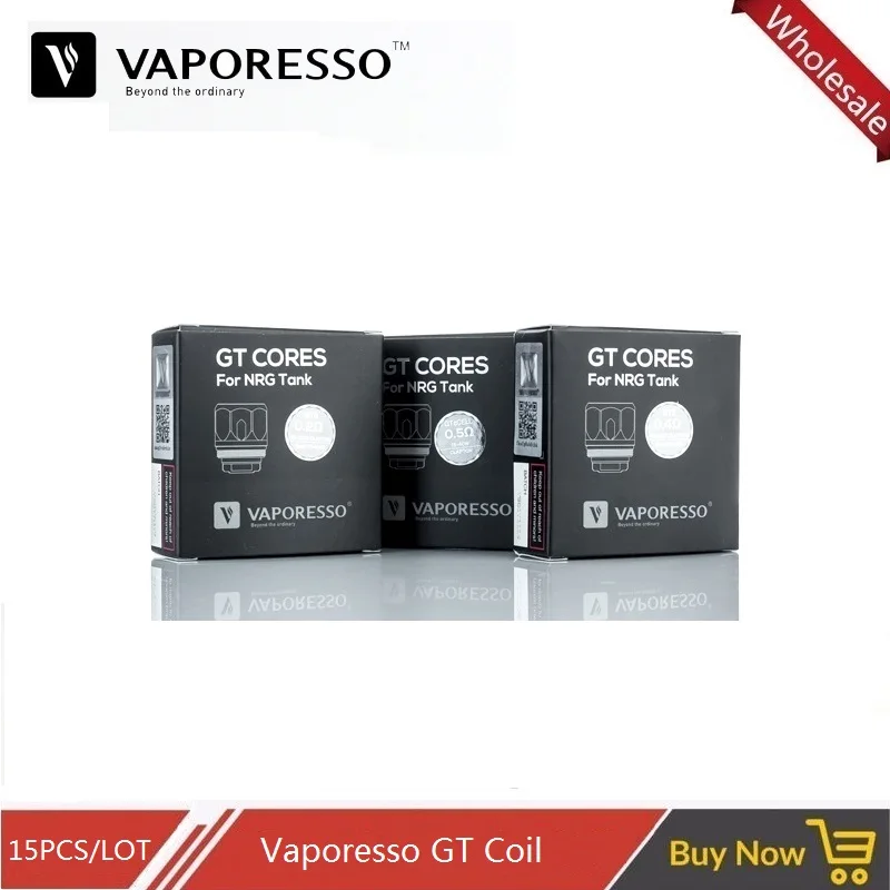 Испаритель Vaporesso GT Core 15 шт./лот катушка для атомайзера TVF8 NRG Tank Swag Revenger Kit |