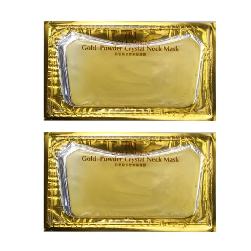 

Natural Plant Essence Moisture Gold Neck Mask Whitening Anti-Aging Remove Wrinkles Fine Lines Collagen Crystal Gel Pad Patch
