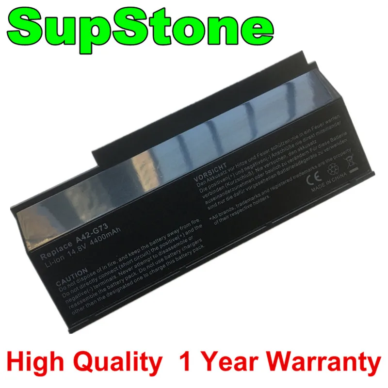 SupStone Новый A42-G73 G73-52 Аккумулятор для ноутбука ASUS ROG G73 G73G G73J G73S G73SW G73JH G73JQ G73JW G73JX G53 G53S