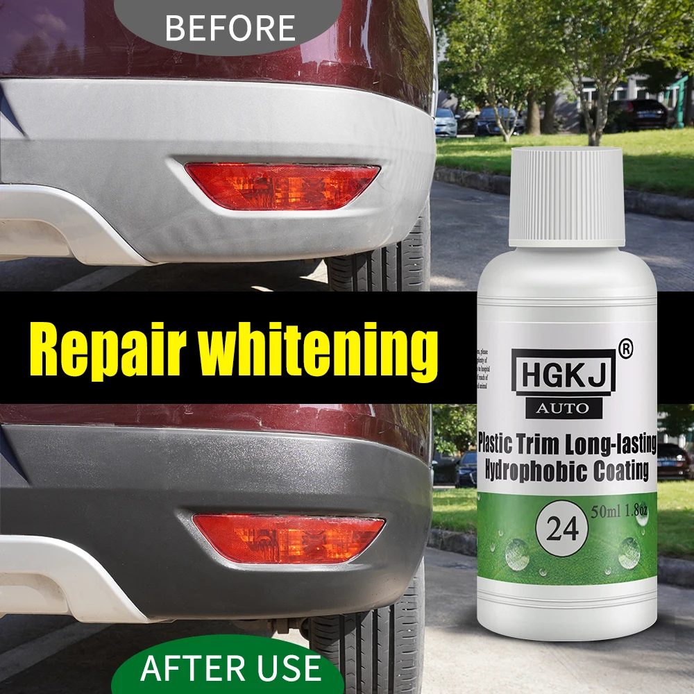 Hgkj 24 Plastic Trim Coating Longlasting Hydrophobic Car Exterior