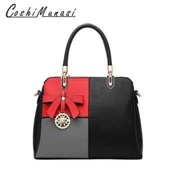 

Brand Design Women Shoulder Bag 2020 New Fashion Style Messenger Bag High-grade Sweet bow bolsa feminin Quality PU leather Bag