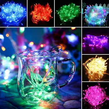 

Reusable Durable 30M 300LED Starry String battery Beads xmas Birthday Wedding Party Beautiful Decoration Fairy String Light Lamp