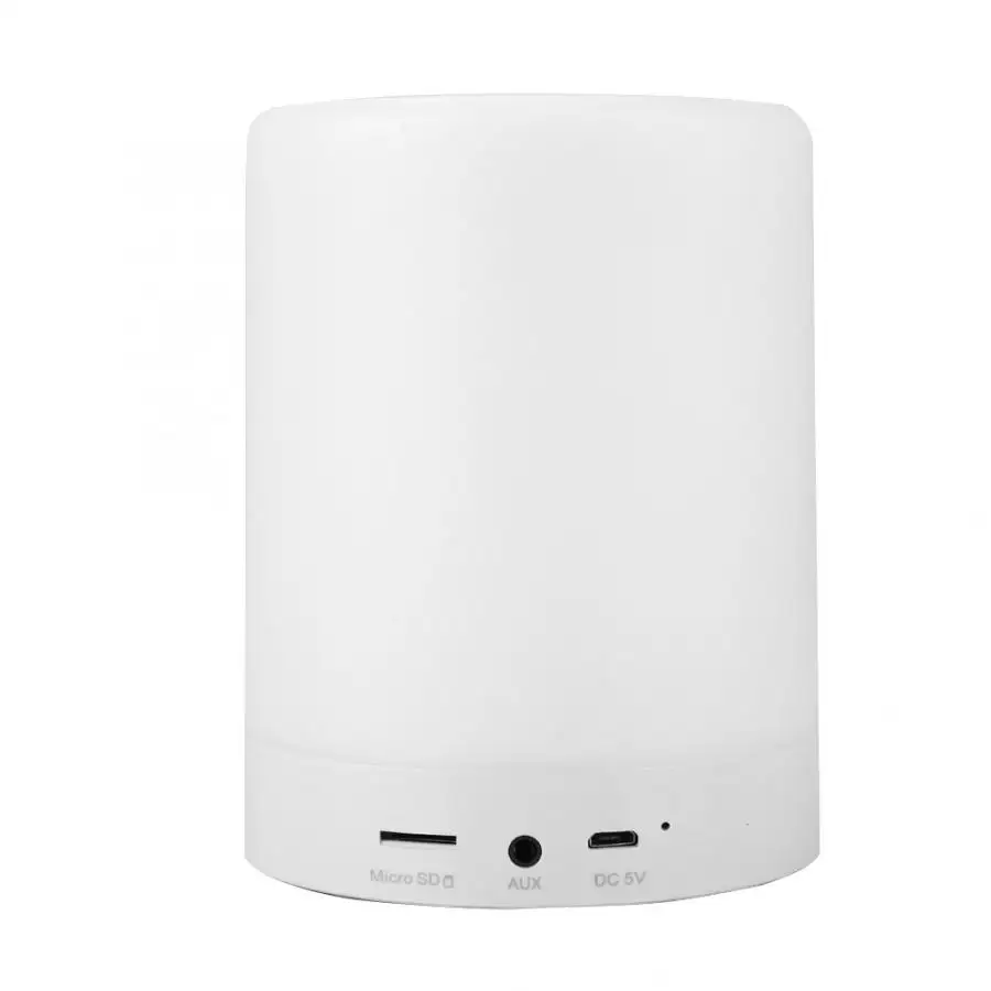 Altavoz bluetooth беспроводной Bluetooth 4,1 динамик светодиодный светильник два в одном динамик с низким искажением модная лампа bluetooth динамик
