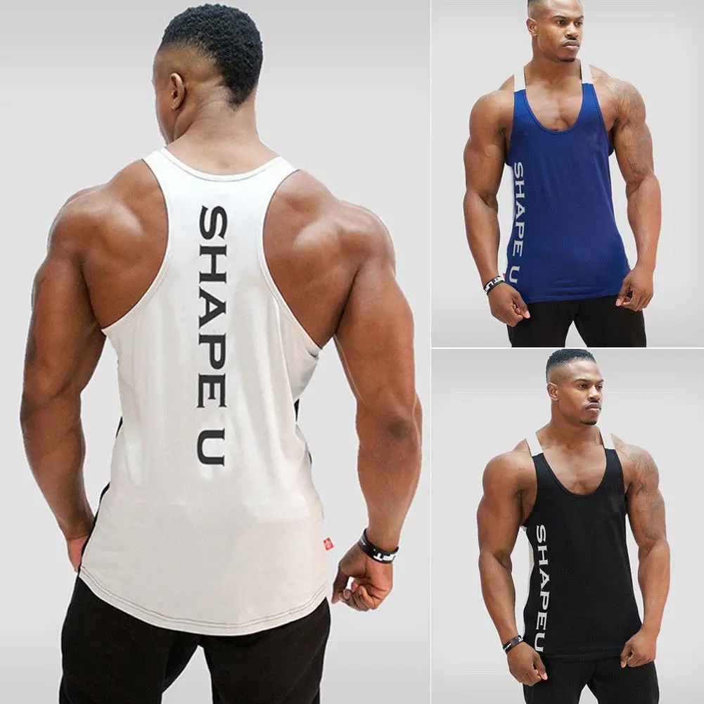 Ogeenier Hombre Deporte Camiseta sin Mangas de Secado R/ápido para Running Fitness Ejercicio