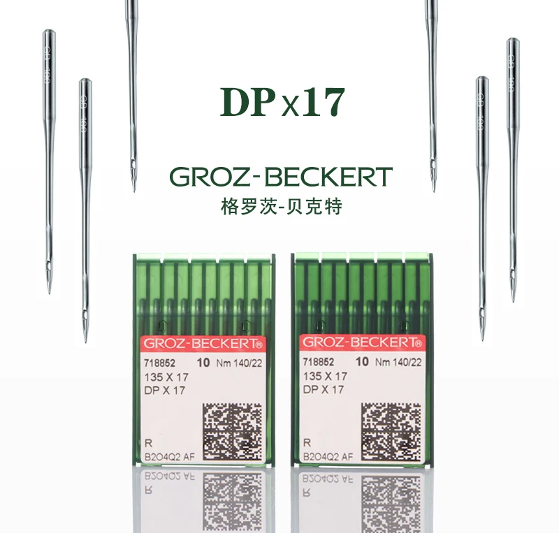 Groz-máquina de costura beckinerte dpx17, 100 peças,