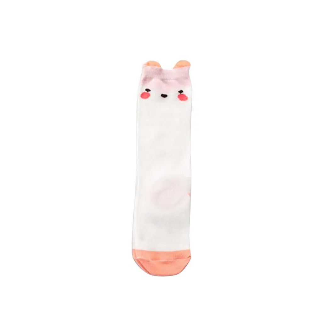 Children's Socks Spring And Summer Thick Cotton Cute Cartoon Anti-skid Breathable Floor Baby Mid tube Socks