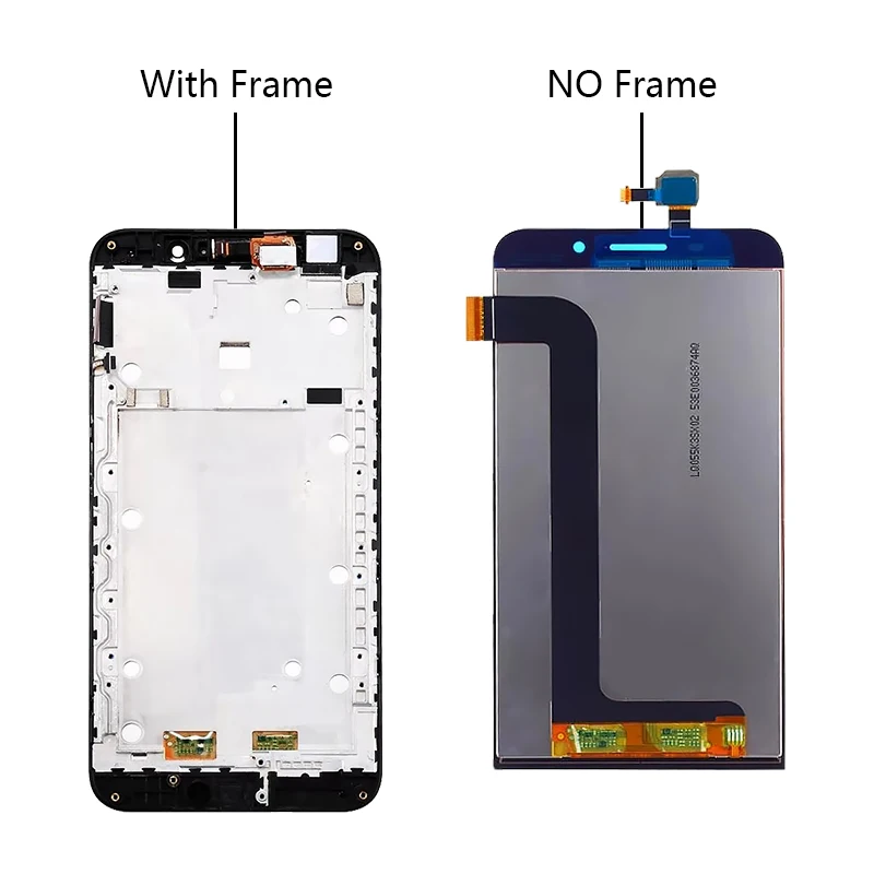 5,5 ''для Asus Zenfone Max ZC550KL lcd дисплей кодирующий преобразователь сенсорного экрана в сборе части для ASUS Z010D ZC550KL lcd с рамкой