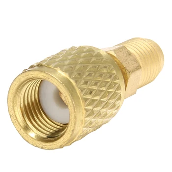 

Mobile Head Adapter r Fitting Male 1/4 x W 5/16 SAE for Air Conditioning R410A R22 R407 R32 Refrigeration Tool