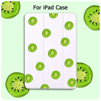 

For iPad Air3 Case Air2 iPad 2018 6th Case for iPad 10.2 10.5 Pro 9.7 Funda Cover 2019 7th Kiwi print Case for iPad 2 3 4 Mini 5
