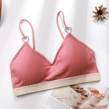 

Women Tube Tops Seamless Bras Beauty Back Wrapped Chest Female Bras Cotton Crop Tops