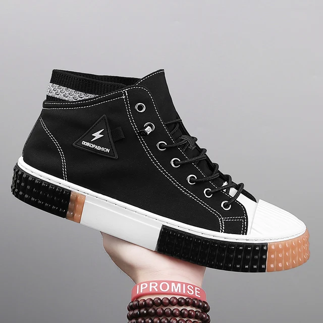 Ooikopashion Oxford Fabric sneakers men - Image 3