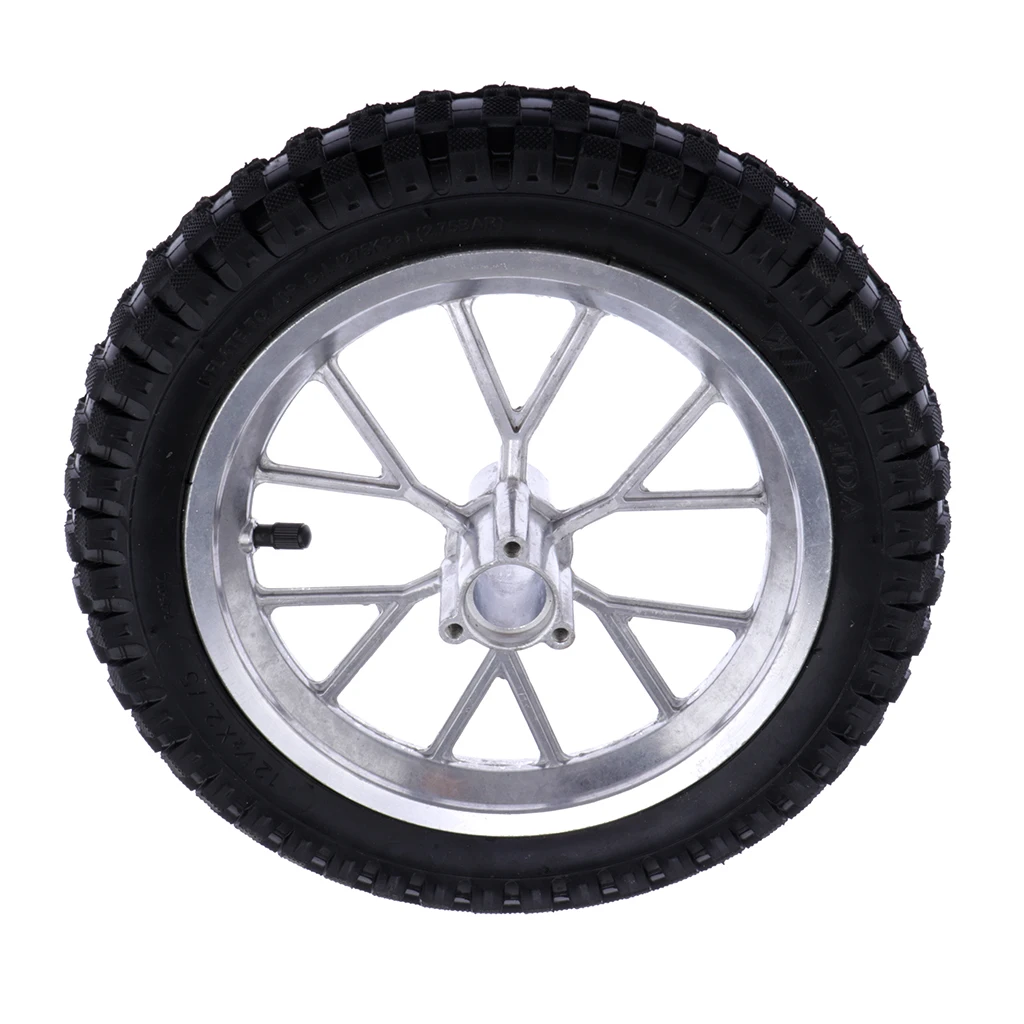 Front Tire Assembly Replacement 12.5 - 2.75 Rear - Mini Bike Scooter Motorcycle Wheel Rim Hub With Tire