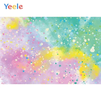 

Customized Photo Background Shiny Colorful Backdrop Theme Baby Shower Table Party Birthday Photography Background