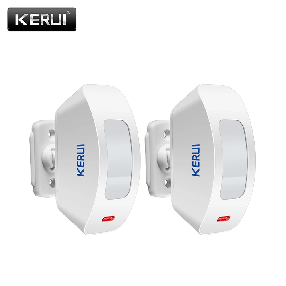 KERUI P817 Wireless Infrared Detector Curtain Sensor PIR Detector Burglar Alarm System Motion Detector For KERUI Alarm System 