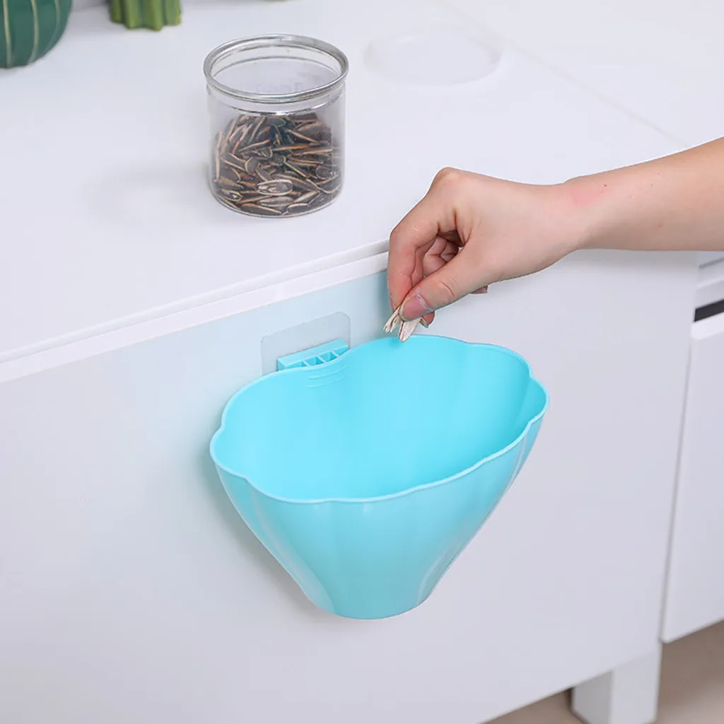 Кухня двери шкафа висит мусорное ведро настенный Trashca Кухня аксессуары для рабочего стола ящики для хранения контейнеров F118
