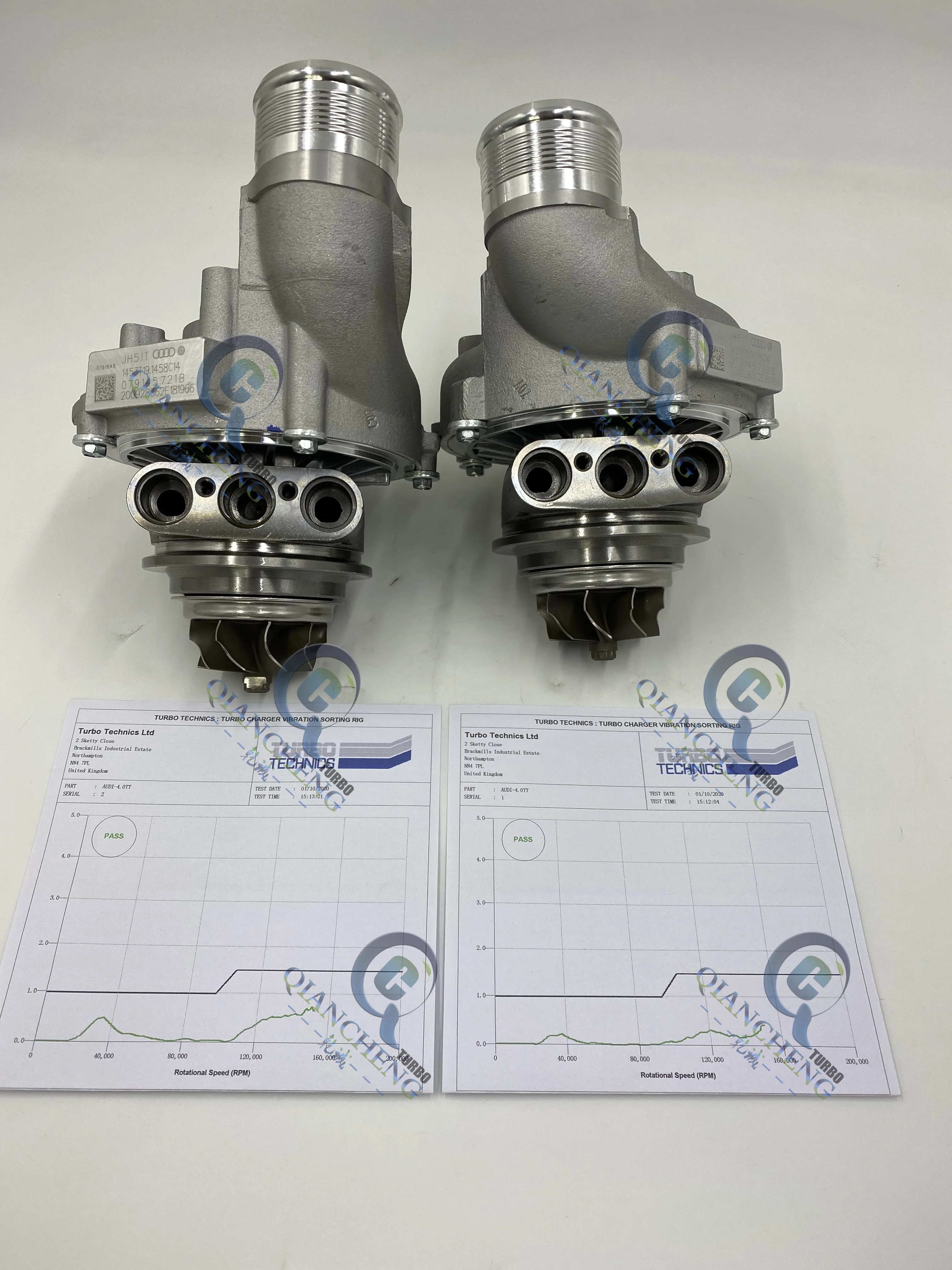 Турбокомпрессор JH5 079145703B 079145703A 079145703E 079145704E Turbo КЗПЧ Для AUDI RS7 A6 A7 S8 4 0 T
