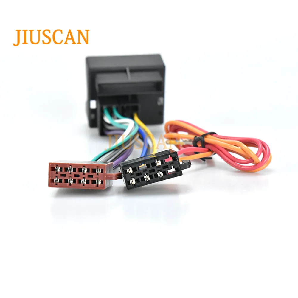 JIUSCAN 12-024 ISO радио для MERCEDES-BENZ 2004+ для OPEL(выберите модели) Проводка f-жгут провода кабель штекер Адаптер стерео